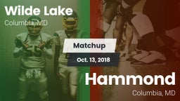 Matchup: Wilde Lake vs. Hammond 2018