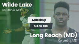 Matchup: Wilde Lake vs. Long Reach  (MD) 2019
