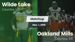 Matchup: Wilde Lake vs. Oakland Mills  2019