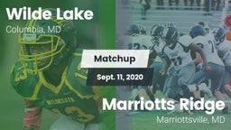 Matchup: Wilde Lake vs. Marriotts Ridge  2020
