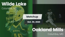 Matchup: Wilde Lake vs. Oakland Mills  2020