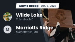 Recap: Wilde Lake  vs. Marriotts Ridge  2022