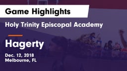 Holy Trinity Episcopal Academy vs Hagerty  Game Highlights - Dec. 12, 2018