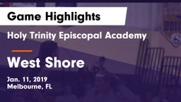 Holy Trinity Episcopal Academy vs West Shore  Game Highlights - Jan. 11, 2019