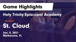 Holy Trinity Episcopal Academy vs St. Cloud Game Highlights - Jan. 5, 2021