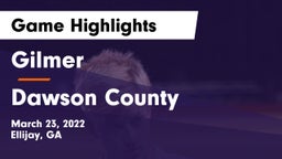Gilmer  vs Dawson County  Game Highlights - March 23, 2022