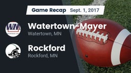 Recap: Watertown-Mayer  vs. Rockford  2017