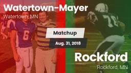 Matchup: Watertown-Mayer vs. Rockford  2018
