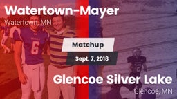 Matchup: Watertown-Mayer vs. Glencoe Silver Lake  2018