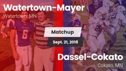 Matchup: Watertown-Mayer vs. Dassel-Cokato  2018
