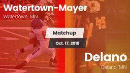 Matchup: Watertown-Mayer vs. Delano  2018