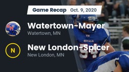 Recap: Watertown-Mayer  vs. New London-Spicer  2020