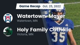 Recap: Watertown-Mayer  vs. Holy Family Catholic  2022