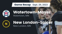 Recap: Watertown-Mayer  vs. New London-Spicer  2023