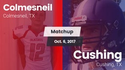 Matchup: Colmesneil vs. Cushing  2017