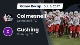 Recap: Colmesneil  vs. Cushing  2017