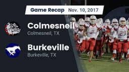 Recap: Colmesneil  vs. Burkeville  2017