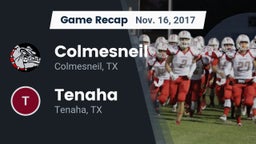 Recap: Colmesneil  vs. Tenaha  2017