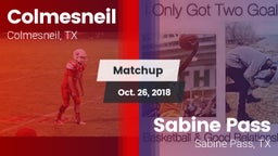 Matchup: Colmesneil vs. Sabine Pass  2018