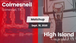 Matchup: Colmesneil vs. High Island  2020