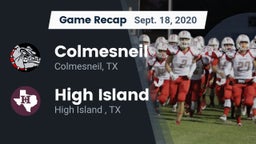Recap: Colmesneil  vs. High Island  2020