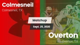 Matchup: Colmesneil vs. Overton  2020