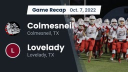Recap: Colmesneil  vs. Lovelady  2022
