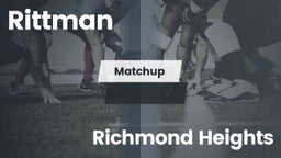 Matchup: Rittman vs. Richmond Heights  2016