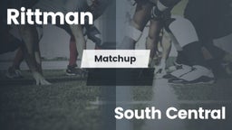 Matchup: Rittman vs. South Central  2016