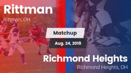 Matchup: Rittman vs. Richmond Heights  2018