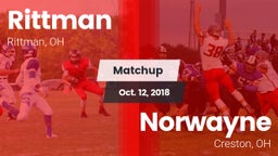 Matchup: Rittman vs. Norwayne  2018
