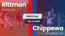 Matchup: Rittman vs. Chippewa  2018