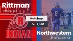 Matchup: Rittman vs. Northwestern  2019