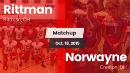 Matchup: Rittman vs. Norwayne  2019