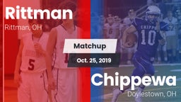 Matchup: Rittman vs. Chippewa  2019