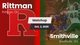 Matchup: Rittman vs. Smithville  2020