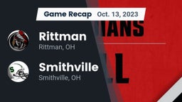 Recap: Rittman  vs. Smithville  2023