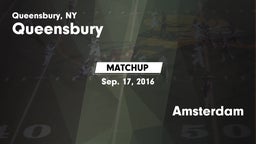Matchup: Queensbury vs. Amsterdam 2016