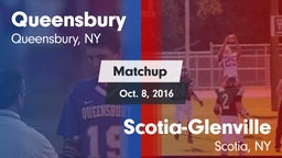 Matchup: Queensbury vs. Scotia-Glenville  2016