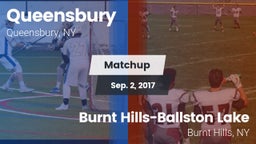 Matchup: Queensbury vs. Burnt Hills-Ballston Lake  2017
