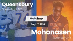 Matchup: Queensbury vs. Mohonasen  2018