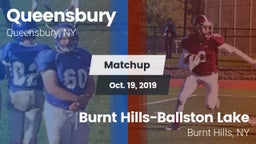 Matchup: Queensbury vs. Burnt Hills-Ballston Lake  2019