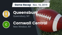 Recap: Queensbury  vs. Cornwall Central  2019