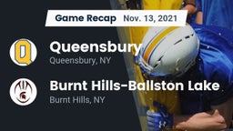 Recap: Queensbury  vs. Burnt Hills-Ballston Lake  2021