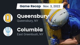 Recap: Queensbury  vs. Columbia  2022