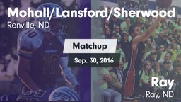Matchup: Mohall/Lansford/Sher vs. Ray  2016