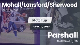 Matchup: Mohall/Lansford/Sher vs. Parshall  2020
