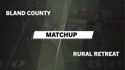 Matchup: Bland-Rocky Gap vs. Rural Retreat  2016