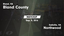 Matchup: Bland-Rocky Gap vs. Northwood  2016
