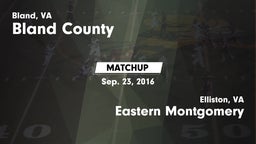 Matchup: Bland-Rocky Gap vs. Eastern Montgomery 2016